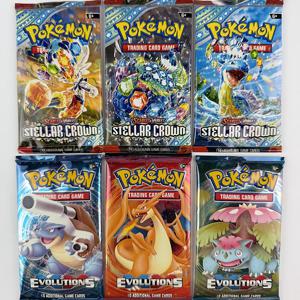 Random10/20 PCS 포켓몬 카드 데크 XY 피카추 영어 파티 게임 탁상 중매 카드 세트 포켓몬 카드 앨범 어린이 장난감