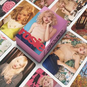 55 개/대 Kpop ROSÉ 새 앨범 Stoxic Till The End Lomo 카드 엽서 사진 인쇄 카드 팬들을위한 그림 Collectible Cards