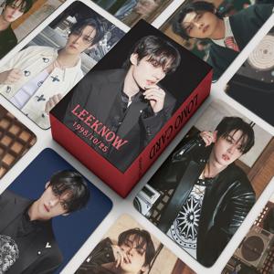 55개/대 Kpop New Ablum (HOP) Lomo 카드 Lee Know 사진 인쇄 사진 Photocard 팬 컬렉션 엽서 선물