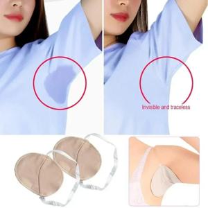 1 쌍 빨 수있는 겨드랑이 땀 패드 빠른 건조 겨드랑이 흡수 패드 가드 드레스 땀 땀 매트 흡수성 탈취제 패드