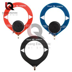 Transimpedance Amplifier Sweet Donut AM/SW/WB 안테나 10kHz-180MHz 라디오 워키 토키 SDR 용 미니 루프 안테나 모듈
