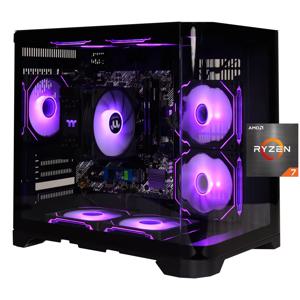 YEAH MAGIC 게이밍 데스크탑 AMD Ryzen 5 5600GT 3.9GHz 16GB(8G*2) DDR4 3200 1T NVME SSD ARGB 7 팬 Win 11 홈 게이머 데스크탑 WIFI6