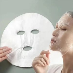 무향 페이셜 마스크 종이 시트 100개 - 수분 공급, 보습, 스킨 케어용 일회용 DIY 필름 랩, 연화