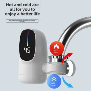 인스턴트 난방 수도꼭지 온수 탭 Tankless 온수기 전기 주방 수도꼭지 빠른 난방 온수기 탭 3000W