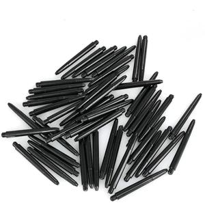 WEDARTER 100pcs/pkg 나일론 샤프트 2BA 스레드 플라스틱 48mm 샤프트 바디 다트 액세서리