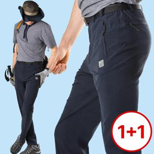 모렉스 1+1 하이킹 캠핑 등산 낚시 야외 빠른 건조 남성 골드 작업복 바지 기본 아웃도어 179