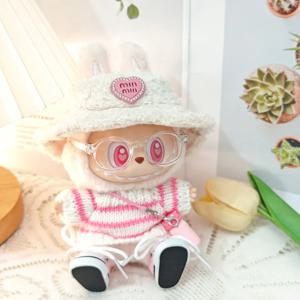 Labbubu 옷 Labubu 인형 액세서리 Kawaii 쥬얼리 귀여운 인형 장식 크리스마스 선물 크리 에이 티브 Labubu 열쇠 고리 어린이 장난감