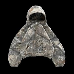 streetwear new wild world 리프 그래픽 프린트 오버 사이즈 위장 스웨트 하라주쿠 고딕 레트로 패션 까마귀 탑 남성 여성