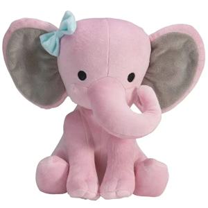 25cm 회색 코끼리 인형 봉제 인형 Kawaii 동물 부드러운 잠자는 인형 베개 인형 플러시 아기 방 장식 선물