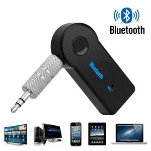 2-in-1Bluetooth5.0송신기 및 수신기 – 차량용/헤드폰용 3.5mm AUX, 핸즈프리 통화 및 A2DP 지원 기능을 갖춘 무선 오디오 어댑터