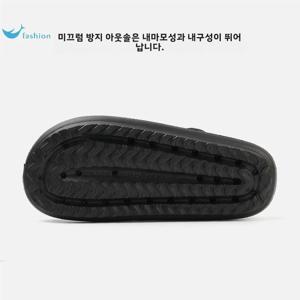 남성 여름 두꺼운 바닥 샌들 드라이빙 비치 양방향 EVA 슬리퍼 냄새 방지 소프트 솔 캐주얼 스타일 신발