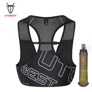 UTOBEST UTR112 트레일 러닝 조끼 초경량 수화 팩 마라톤 사이클링 하이킹을 위한 통기성 기능성 팩