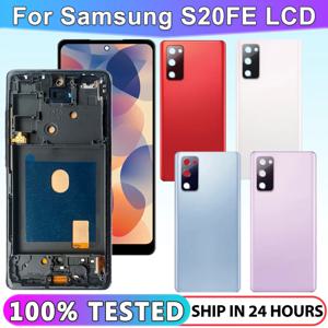 삼성 S20 FE LCD 디스플레이 용 TFT S20FE LCD SM-G781 G7810 G781U G781B 프레임 터치 스크린 디지타이저 어셈블리 교체