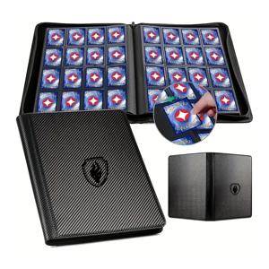 1024 포켓 트레이딩 카드 바인더, 프리미엄 16 포켓 카드 홀더 폴더, YuGiOh, MTG, TCG 카드용 측면 로딩 카드 앨범