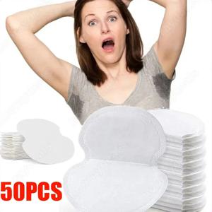 10/30/50/100pcs 겨드랑이 드레스 의류 겨드랑이 관리 땀 향기 땀 패드 방패 흡수 탈취제 패드