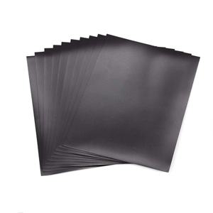 다이 보관 포켓 및 자석, 투명 스탬프 보관용 10Pcs 5x7 인치/A4 크기 얇은 단면 자기 시트