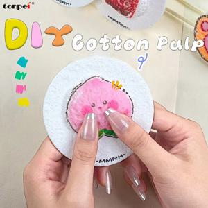 20/50/100pcs 거품 질감 꼬집는 재미 새로운 수제 DIY 핀치 그림 어린이 수채화 3D 아트 드로잉 스폰지 목재 펄프 종이