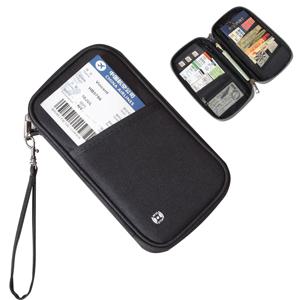 여권 홀더 가방 가족 Rfid 차단 여권 지갑 여행 필수 지갑 여행 문서 주최자 신용 카드 케이스