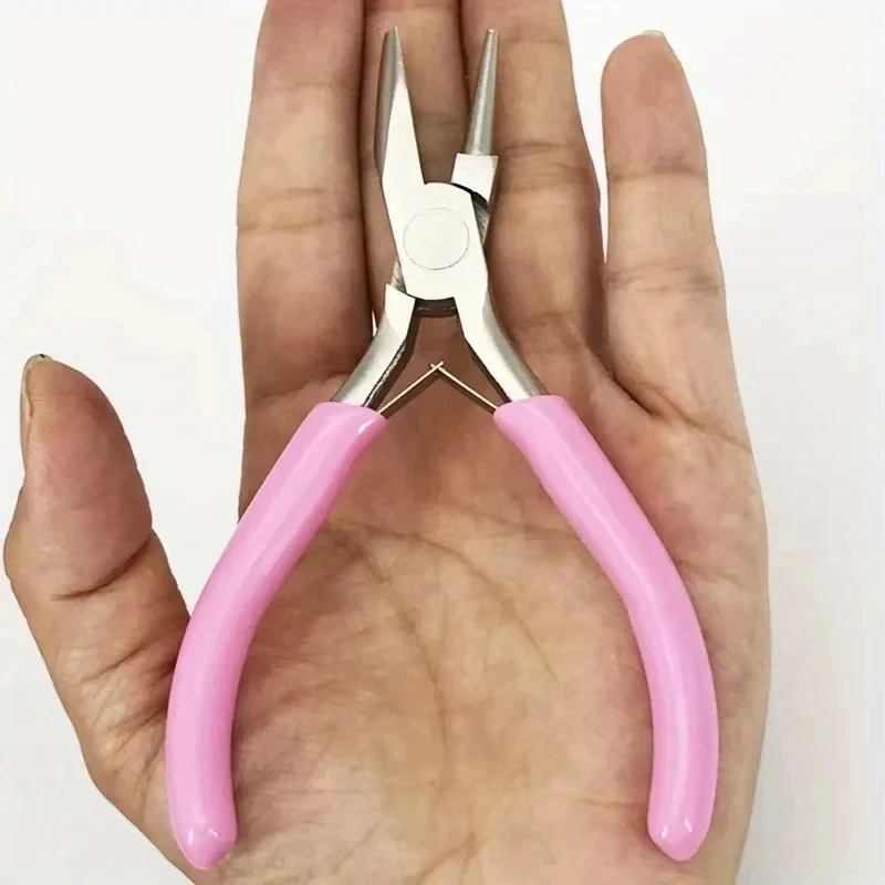 5인치 전문 원형 오목 펜치, 보석 제작에 사용되는 미니 정밀 와이어 루프 도구, 이상적인 DIY 수동 도구