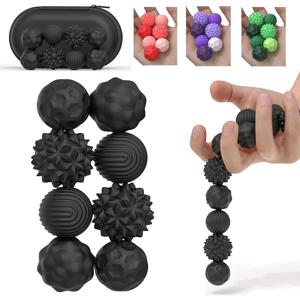 실리콘 자기 감각 공 Fidget 장난감 걱정 공 자폐증 진정 Fidgeting 장난감 아이 성인 불안 릴리프 스트레스 감각 장난감