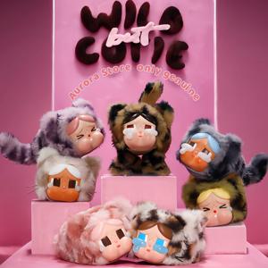 원래 Crybaby 야생 그러나 큐티 시리즈 비닐 플러시 펜던트 블라인드 박스 패션 트렌드 장난감 미스터리 상자 귀여운 펜던트 인형 선물 체인