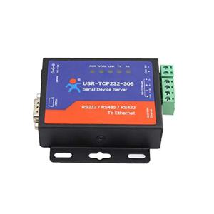 USR-TCP232-306 직렬 이더넷 변환기 LAN 이더넷 TCP/IP RS232 RS485