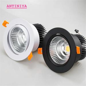 디밍이 가능한 AC90V-260V 5W7W9W12W15W18W20W LED 다운 라이트 Epistar 칩 COB 최근 천장 조명 스포트 라이트 홈 조명