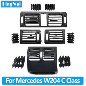 LHD 전면 후면 신선한 공기 배출구 그릴 메르세데스 벤츠 W204 C 클래스 C180 C200 C220 C230 C260 C300 350 2007-2011