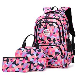 청소년을위한 학교 가방 소녀 Schoolbag 대용량 소년 인쇄 학교 배낭 세트 배낭 Bagpack 어린이 귀여운 책 가방