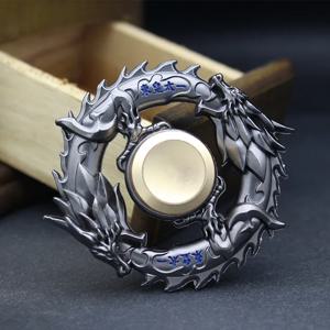 새로운 아연 합금 Fidget Spinner 성인 선물 부드러운 전기 도금 하이브리드 베어링 장난감 금속 Fidget 핸드 스피너 손가락 초점 장난감