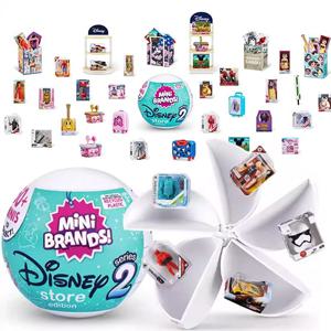 5 서프라이즈 디즈니 미니 브랜드 Collectible Toys 디즈니 스토어 에디션 2 미스터리 캡슐 실제 미니어처 인형 Collectible Toys Gifts