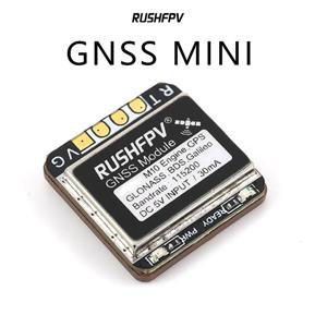 RUSHFPV GNSS MINI M10 UBX NMEA 듀얼 프로토콜 GPS 모듈 RC 비행기 FPV 장거리 용 내장 세라믹 안테나