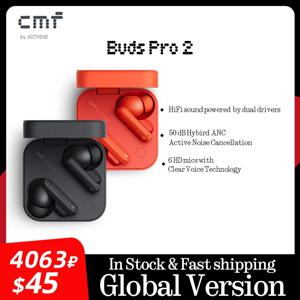 글로벌 버전 CMF 버즈 프로 2, 하이브리드 액티브 노이즈 캔슬링, 6 HD 마이크, IP55 블루투스 5.3, 50 dB, 신제품
