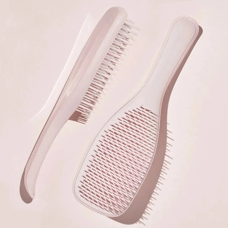 헤어 브러시 Detangling Brush 두피 마사지 헤어 빗 여성 Detangle 헤어 브러시 스타일링 곱슬 헤어 살롱 케어 도구