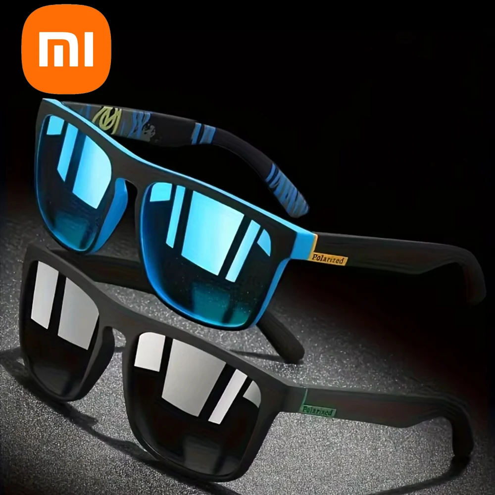 XIAOMI UV 보호 편광 선글라스 남성 여성 하이 엔드 패션 야외 낚시 레트로 디자이너 태양 안경 UV400 안경