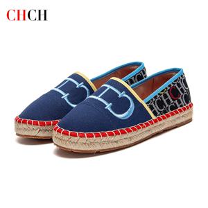 CHCH 여성 플랫 신발 새로운 유행 접합 여성 비치 신발 안티 슬립 엄마 신발