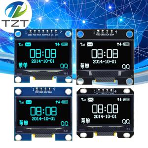 1.3인치 OLED 모듈 SPI/IIC I2C 통신 흰색/파란색 128X64 1.3인치 OLED LCD LED 디스플레이 모듈 1.3