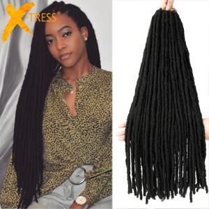 Kanekalon 합성 브레이드 헤어 익스텐션 dreadlock Ombre 브라운 컬러 X-TRESS 스트레이트 가짜 Locs 브레이드 헤어 여성용
