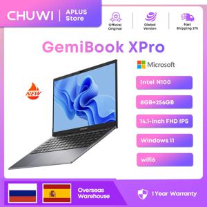 CHUWI GemiBook XPro 노트북, 인텔 N100 UHD 그래픽, 12 세대 14.1 인치 FHD 1920*1080, Windows 11 노트북용, 8GB LPDDR5 256GB SSD