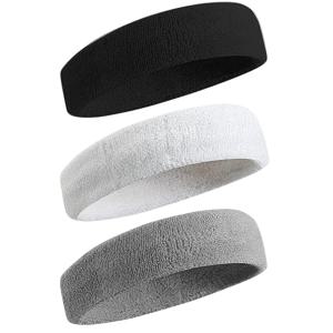 1PC/8PC GOUNOD SweatBand 머리띠 손목 밴드 머리 손목 Sweatband 세트 - 스포츠 육상 이벤트 운동 농구에 이상적