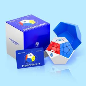 Picube GAN Megaminx 자기 부상 UV 자석, 오리지널 하이 퀄리티 속도 매직 큐브, 12 면체 자석, 속도 퍼즐 선물 장난감
