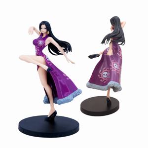20cm 원피스 그림 보아 핸콕 애니메이션 액션 피규어 섹시한 여자 동상 PVC 모델 컬렉션 장식 어린이 크리스마스 선물