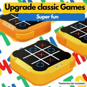 Tic-Tac-Toe 보드 게임 어린이 전자 장난감 체스 보드 보드 게임 체스 보드 게임 체스 세트 성인을위한 휴대용 어린이
