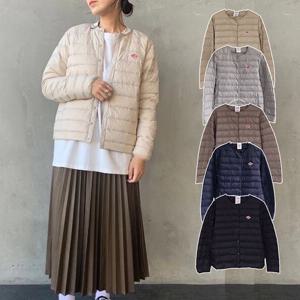 휴대용 경량 V넥 라운드넥 투웨이 남녀공용 다운 자켓 카 코트 한국 스타일 긴팔 화이트 덕다운