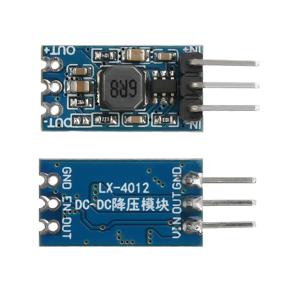 DC-DC 벅 모듈 미니 스텝 다운 컨버터 전원 모듈, 5-40V ~ 5V, 12V 전원 어댑터, 5 개