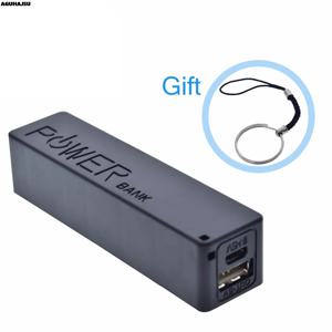 USB 보조베터리 케이스 키트 18650 배터리 충전기 DIY 박스 쉘 키트 Arduino Molewei용 블랙