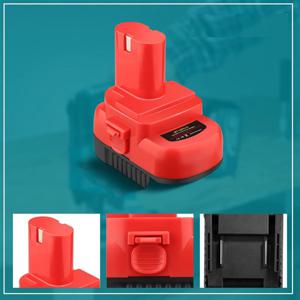 Makita 18V 리튬 이온 배터리 용 A65I MT18PA14 배터리 어댑터 12V/14.4V Ni-Mh 1200 1220 1201 배터리 무선 도구로 변환