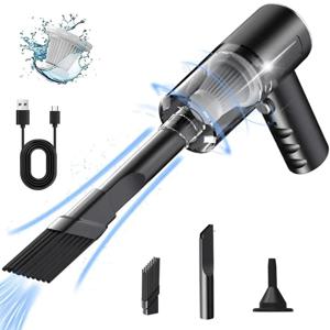 9000Pa 무선 자동차 진공 청소기 USB 충전 1200mAh 휴대용 청소 기기 미니 습식 및 건식 진공 청소기 가정용