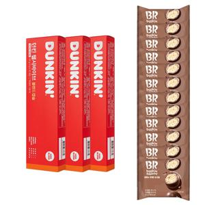 배스킨라빈스 엄마는 외계인 초코볼, 32g, 12개 + 던킨 첼시바이브 60캡슐(네스프레소 호환)