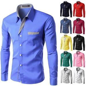 2025 뜨거운 판매 새로운 패션 Camisa Masculina 긴 소매 셔츠 남성 슬림 맞는 디자인 공식 캐주얼 브랜드 남성 드레스 셔츠 크기 M-4XL